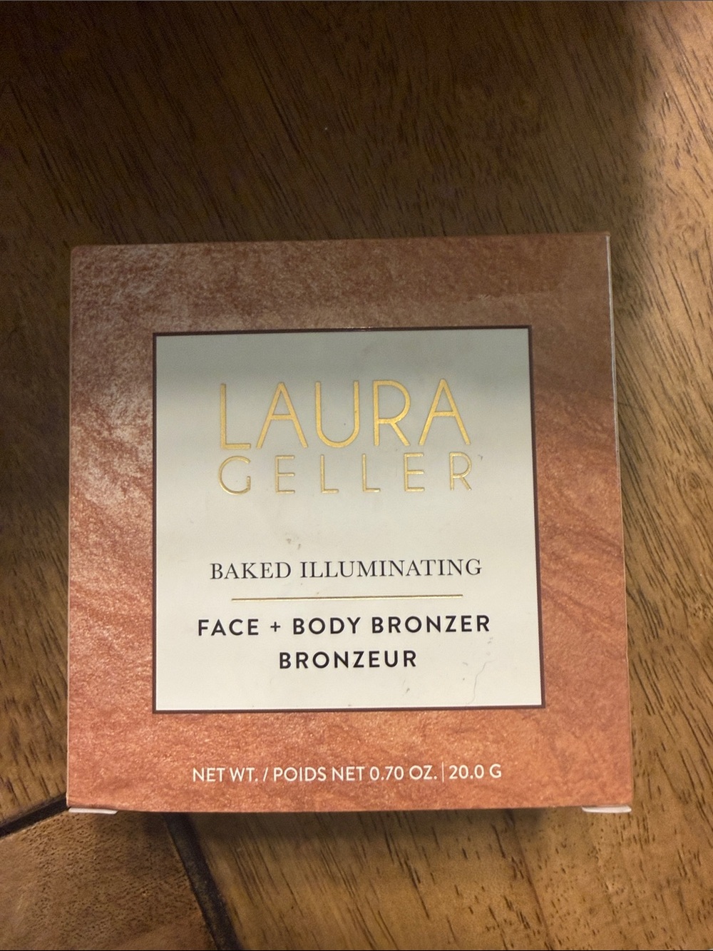 Laura Geller Face + Body Bronzer in Bronze - Shimmery golden hour